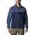 Jaqueta Columbia Fleece Steens Mountain Azul Masculino - Imagem 7
