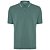 Camisa Polo Individual Piquet Listrado Ou25 Verde Masculino - Imagem 1