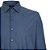 Camisa Individual Slim Lisa Ou25 Azul Masculino - Imagem 3