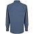 Camisa Individual Slim Lisa Ou25 Azul Masculino - Imagem 2