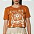 Camiseta Colcci Gold Dust Ou25 Amarelo Feminino - Imagem 1