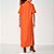 Vestido Midi Colcci Comfort Ou25 Laranja Feminino - Imagem 2