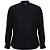 Camisa Dudalina Slim Tricoline Lisa In25 Preto Masculino - Imagem 1