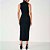 Vestido Midi Colcci Slim Ou25 Preto Feminino - Imagem 2