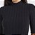 Blusa Forum Canelada Ou25 Preto Feminino - Imagem 3