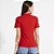 Camiseta Forum Gola Alta Ou25 Vermelho Feminino - Imagem 2