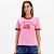 Camiseta Lança Perfume Signature Ou25 Rosa Feminino - Imagem 1