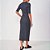 Vestido Canelado Colcci Mid Cut In25 Cinza Feminino - Imagem 2