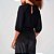 Blusa Colcci Meia Manga In25 Preto Feminino - Imagem 2