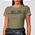 Camiseta Colcci Slim Champagne In25 Verde Feminino - Imagem 1