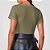 Camiseta Colcci Slim Champagne In25 Verde Feminino - Imagem 2