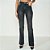 Calça Jeans Colcci Bruna Stretch Flare Ou25 Preto Feminino - Imagem 1