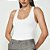 Regata Colcci Slim Basic Ou25 Off White Feminino - Imagem 1