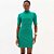 Vestido Curto Lança Perfume Gola In25 Verde Feminino - Imagem 1