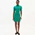 Vestido Curto Lança Perfume Gola In25 Verde Feminino - Imagem 3