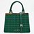 Bolsa Tote Lança Perfume Frequency In25 Verde Feminino - Imagem 3