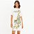 Vestido Curto Lança Perfume T-Dress In25 Off White Feminino - Imagem 1