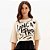 Camiseta Lança Perfume Cropped In25 Bege Feminino - Imagem 1
