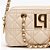 Bolsa Crossbody Lança Perfume Matelasse In25 Bege Feminino - Imagem 5