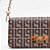 Bolsa Crossbody Lança Perfume Fecho In25 Marrom Feminino - Imagem 4