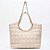 Bolsa Shopping Bag Lança Perfume Mate In25 Bege Feminino - Imagem 2