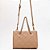 Bolsa Tote Lança Perfume Nervura In25 Marrom Feminino - Imagem 2