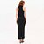 Vestido Super Midi Lança Perfume Canelad In25 Preto Feminino - Imagem 2