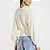 Moletom Canelado Forum Fashion Ou25 Off White Feminino - Imagem 2