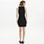 Vestido Curto Lança Perfume Sem Mang In25 Off Preto Feminino - Imagem 2