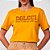 Camiseta Colcci Born In25 Amarelo Feminino - Imagem 1