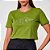 Camiseta Colcci Flag In25 Verde Feminino - Imagem 1