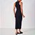 Vestido Super Mid Colcci Canelada In25 Preto Feminino - Imagem 2