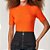 Blusa Colcci Canelada In25 Laranja Feminino - Imagem 1