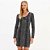 Vestido Curto Easy Lança Perfume Long Sl In25 Preto Feminino - Imagem 1