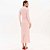 Vestido Super Midi Easy Lança Perfume Ml In25 Rosa Feminino - Imagem 2