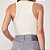 Regata Colcci Canelada In25 Off White Feminino - Imagem 2