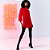Vestido Curto Colcci Laço Ou25 Vermelho Feminino - Imagem 4