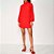 Vestido Curto Colcci Laço Ou25 Vermelho Feminino - Imagem 3