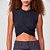 Blusa Colcci Canelada In25 Preto Feminino - Imagem 1