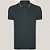 Camisa Polo Dudalina Frisos Degradee Ou25 Verde Masculino - Imagem 1