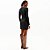 Vestido Curto Lança Perfume Canelado In25 Preto Feminino - Imagem 2