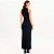 Vestido Super Mid Lança Perfume Canelado In25 Preto Feminino - Imagem 2