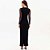 Vestido Super Midi Lança Perfume Canela In25 Preto Feminino - Imagem 2