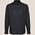 Camisa Dudalina Slim Xadrez In25 Preto Masculino - Imagem 1
