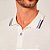 Camisa Polo Dudalina Jacquard In25 Off White Masculino - Imagem 4