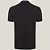 Camisa Polo Dudalina Jacquard Rajado In25 Preto Masculino - Imagem 2