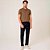 Camisa Polo Dudalina Essential Basic In25 Marrom Masculino - Imagem 3