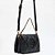 Bolsa Crossbody Lança Perfume Nervura In25 Preto Feminino - Imagem 1