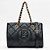 Bolsa Tote Lança Perfume Nervura In25 Preto Feminino - Imagem 3