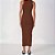 Vestido Super Mid Colcci Canelada In25 Marrom Feminino - Imagem 2